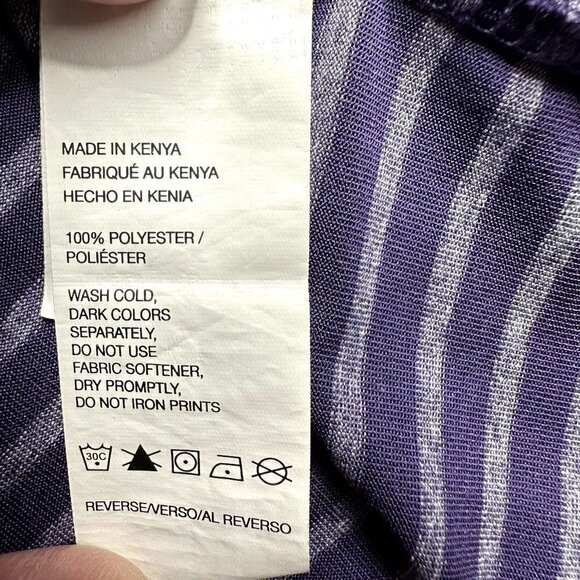 IZOD Golf Polo Mens Large Striped Lightweight - Picture 6 of 13